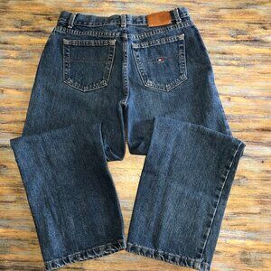 Tommy Hilfiger Jeans Womens Capri Cropped Mid Rise Blue Size 4